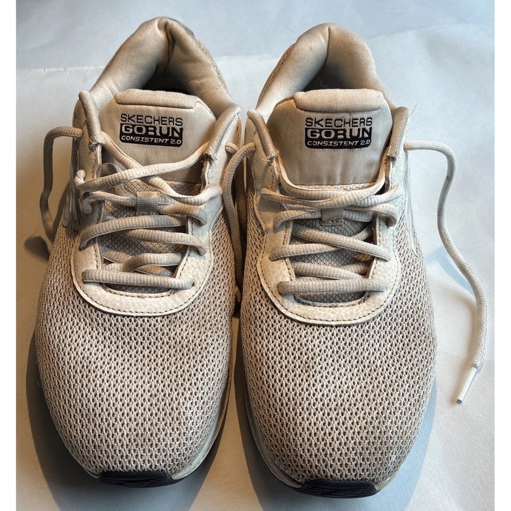 Skechers GO RUN Consistent 2.0 Womens Running Shoes Grey 8.5 Athletic 128605